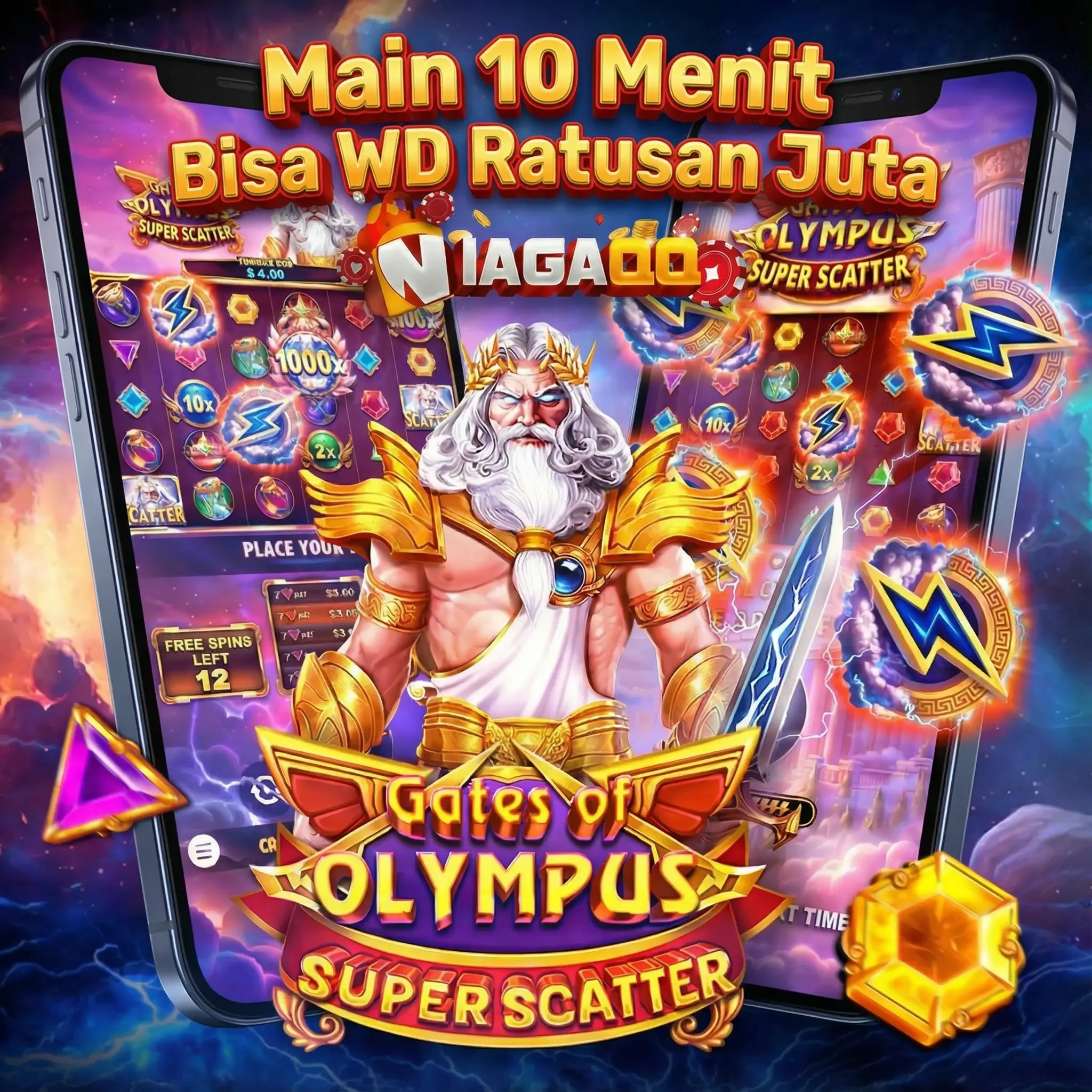 Niagaqq: Link Slot  Gate Of Olympus Super Scatter Rilis Terbaru 2026 image 1